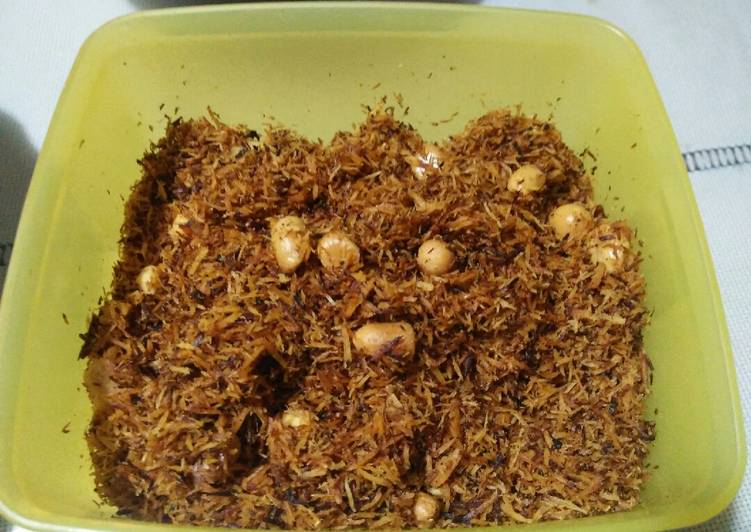 Serundeng kelapa kacang