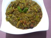 A picture of green brinjal