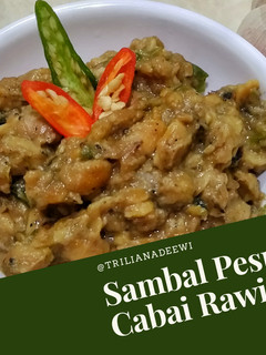 Foto resep Sambal Pesuk (Tempe Busuk) Cabai Rawit