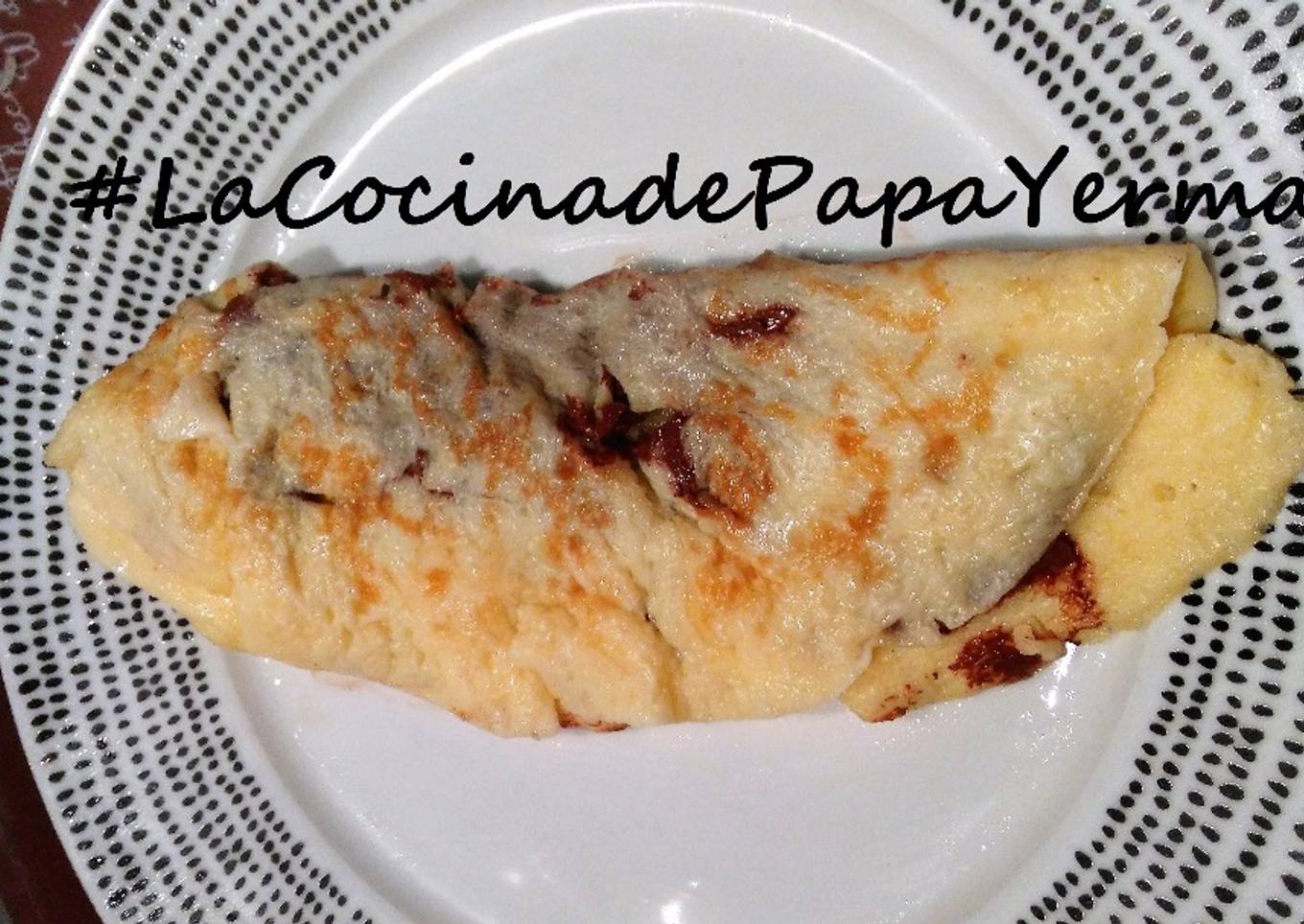 Crepes Ligeros rellenos de Falsa Nocilla