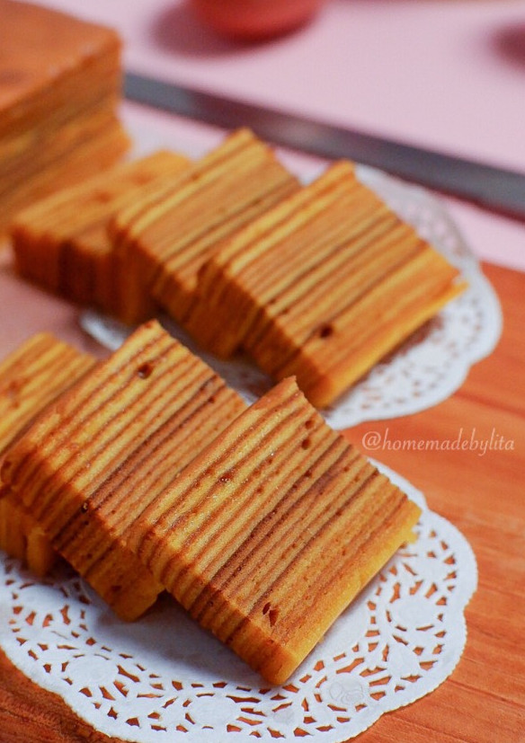 Foto resep Kue Lapis Legit Pontianak FULL WISMAN Oven Listrik