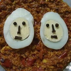A picture of Simple egg curry with egg gravy recipe.
