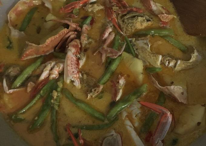 Ini dia! Cara  memasak Kepiting Nanas Kuah Santan dijamin nagih banget