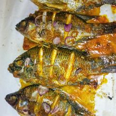 A picture of Baked fish🐟.