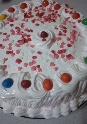 Una foto de Torta de leche caliente