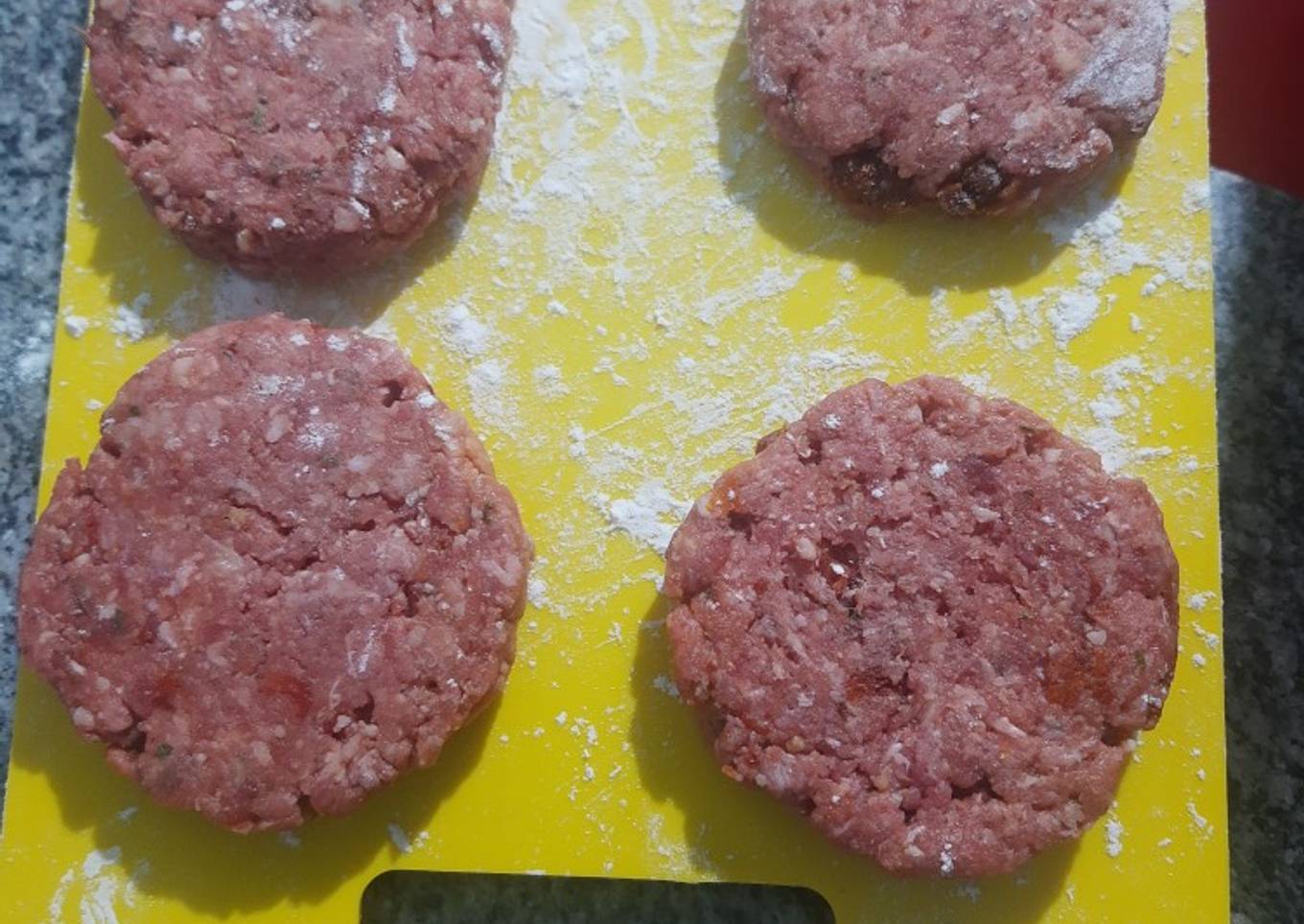 Hamburguesas De Carne Caseras