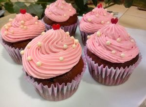 Una foto de Cupcakes San Valentín