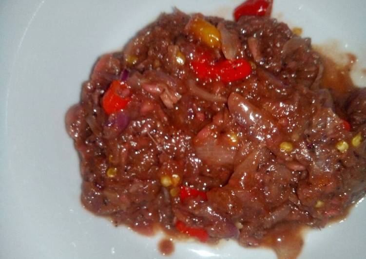 Langkah memasak Sambal Peda yang Lezat