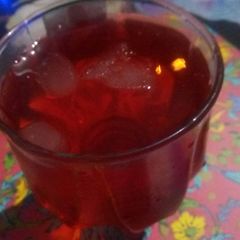 Rose lemon sharbat A picture of Rose lemon sharbat.