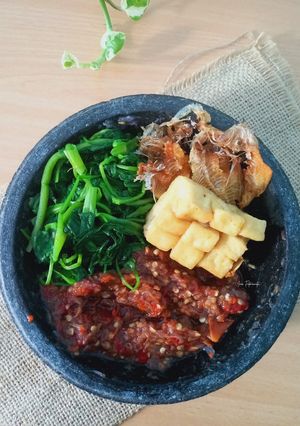 Foto resep Sambel brambang asem