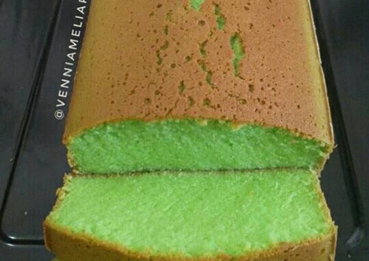 Bolu pandan putih telur