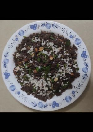 A picture of Finger millet upma.