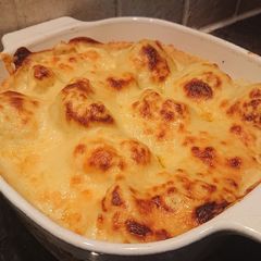 A picture of Cauliflower and Mustard Cheese.