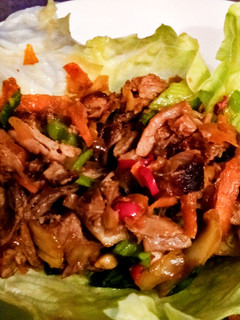A picture of Leftover Duck San Choy Bau.