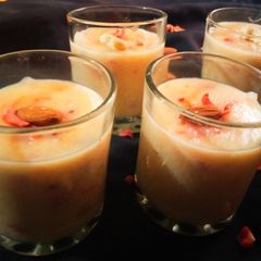 A picture of Carrot Phirni.