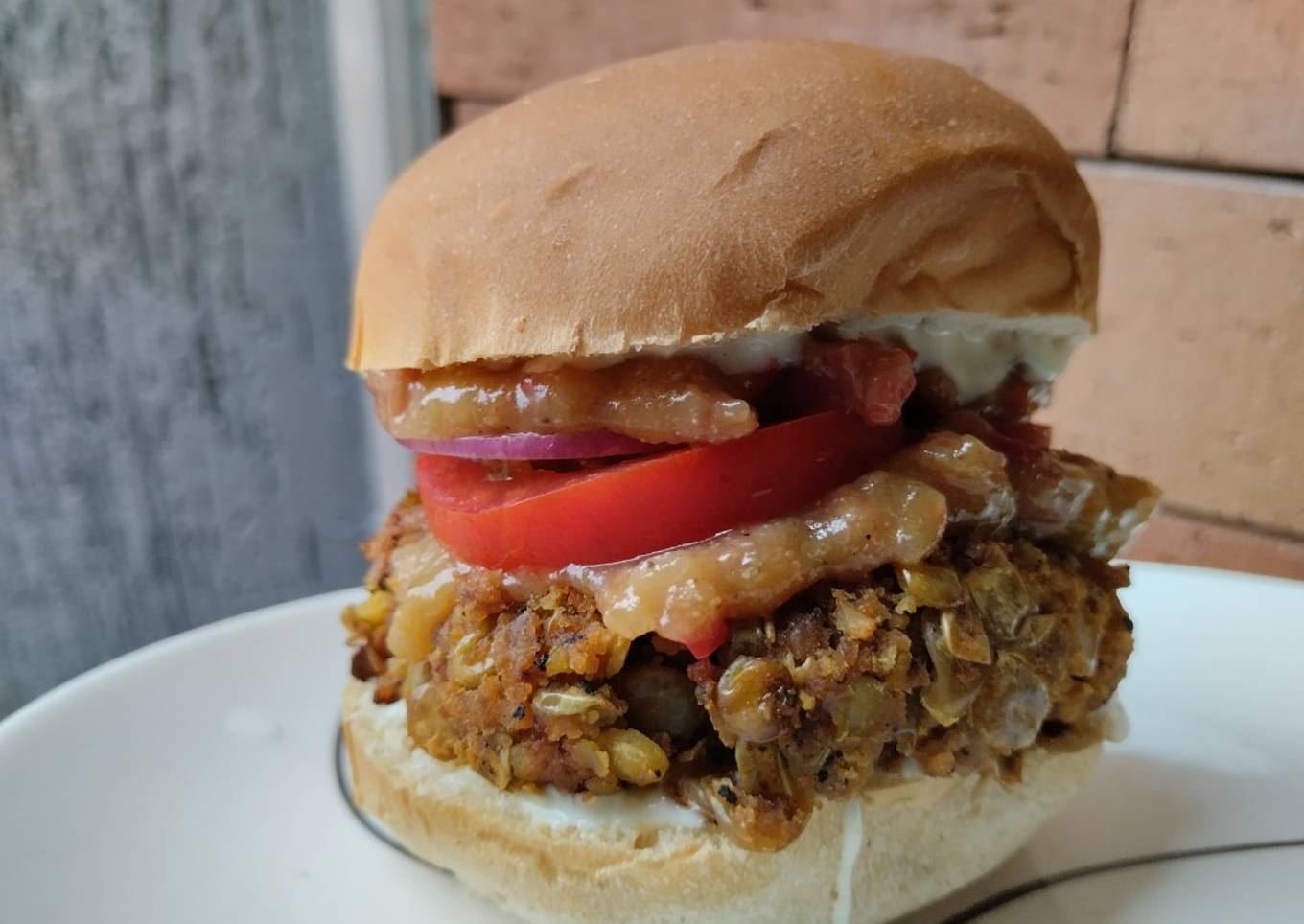 Hamburguesa con mermelada de tocineta...π€ππ₯π―