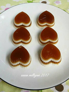 Foto resep Puding santan gula merah
