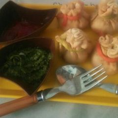 A picture of Potli samosa.