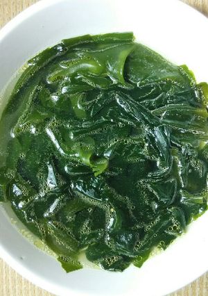 Foto resep Sup rumput laut