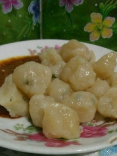 Foto resep Pentol sambal kacang