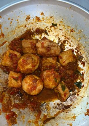 Foto resep Telor Tahu Bumbu Bali