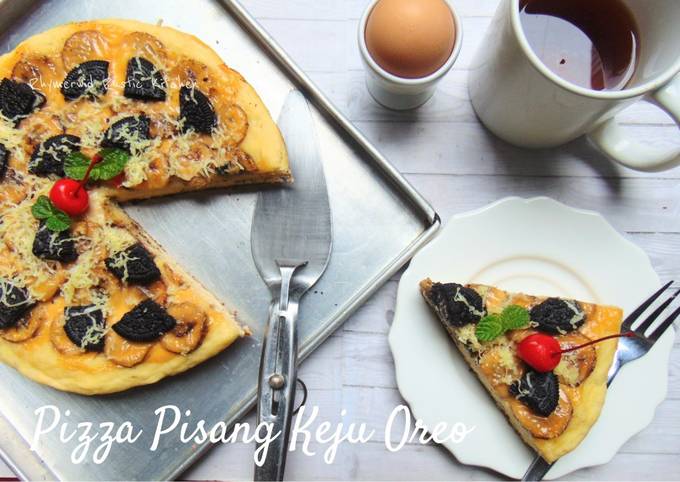 Pizza Pisang Keju Oreo