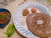 A picture of millet bread
