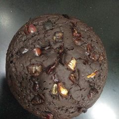 A picture of Whole Wheat Chocolate Dates Cake.