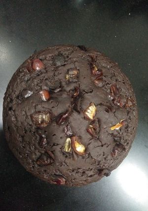 A picture of Whole Wheat Chocolate Dates Cake.