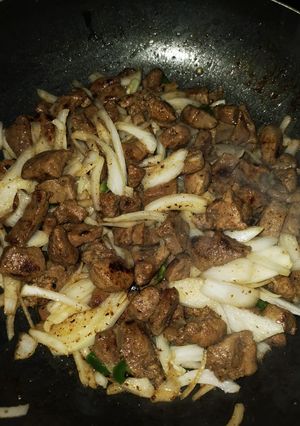 صورة لوصفة الكبده المشوحه