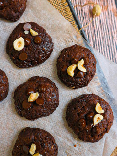 Foto principal de Galletas de chocolate al microondas 🍪