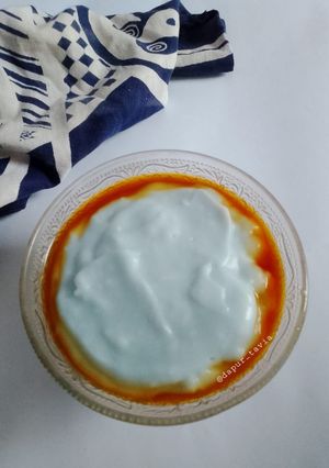 Foto resep Bubur Sumsum Bunga Telang