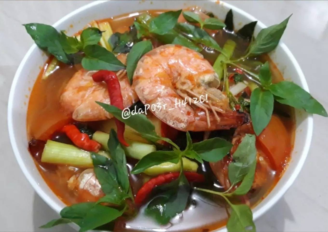 Pindang Udang Khas PaLembang