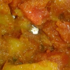 A picture of Gajar Aloo.