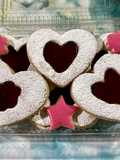 Galletas rellenas de mermelada