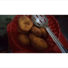 A picture of Steph's kitchen doughnuts recipe.