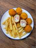 Chicken Cordon Bleu Bites