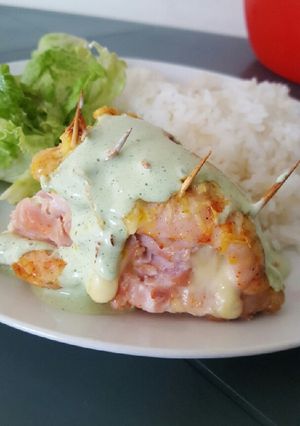 Una foto de Cordón bleu de pollo