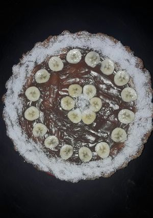 Una foto de Tarta de dulce de leche