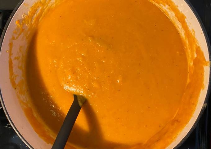 Recipe of Any-night-of-the-week Low Effort Red Lentil Vegetable Soup