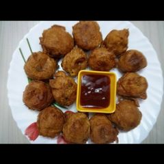 A picture of Batata Vada.