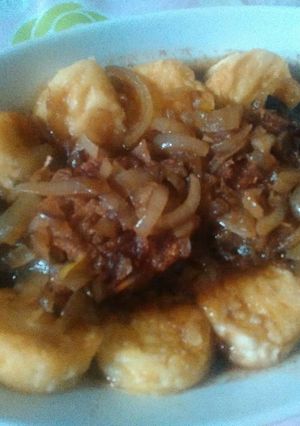 Foto resep Rollade tofu saus teriyaki