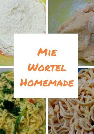 Foto resep Mie/Stik Wortel Homemade
