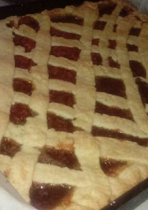 Una foto de Pastafrola de mermelada
