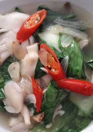 Foto resep Tumis Pokchoy Jamur Tiram