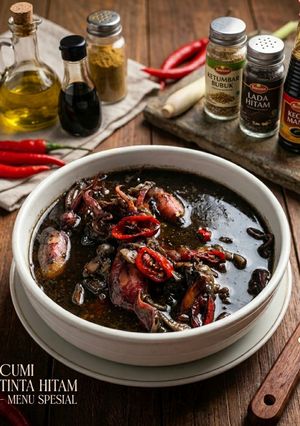 Foto resep 1199. Cumi Tinta Hitam