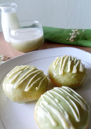 Foto resep Chocolate Matcha Donut