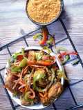 Pepper tofu (pepper awara)