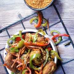 รูปของ Pepper tofu (pepper awara)