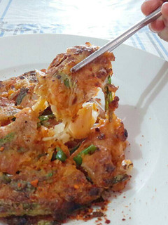 Foto resep Kimchi pancake / kimchijeon